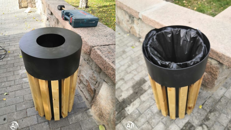 Желтый кирпич в интерьере