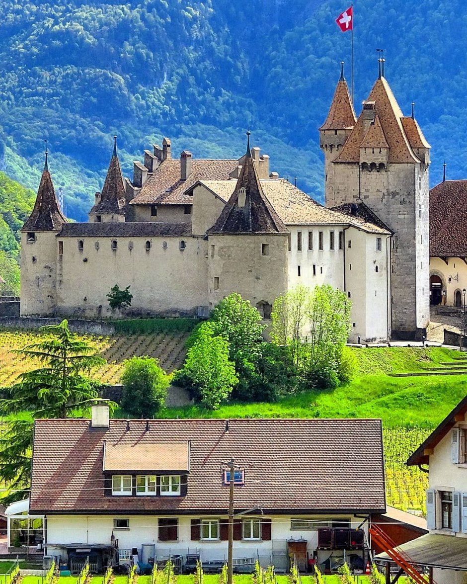 Красивые замки Швейцарии