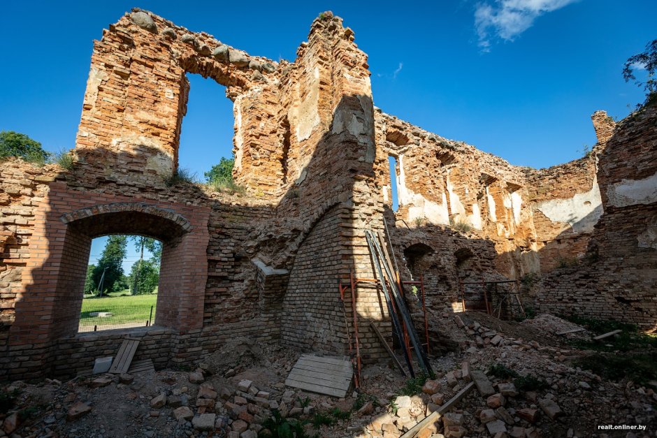 Гольшанский замок реконструкция