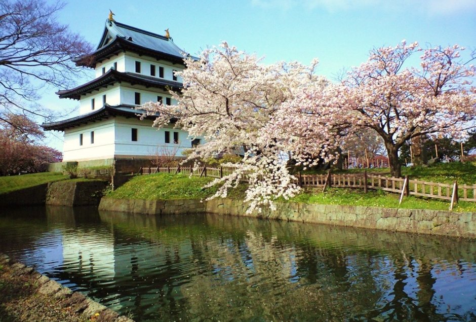 Замок Мацумаэ Японии