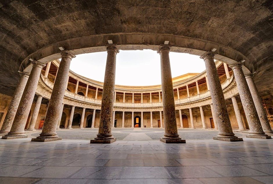 Альгамбра дворец Карла v