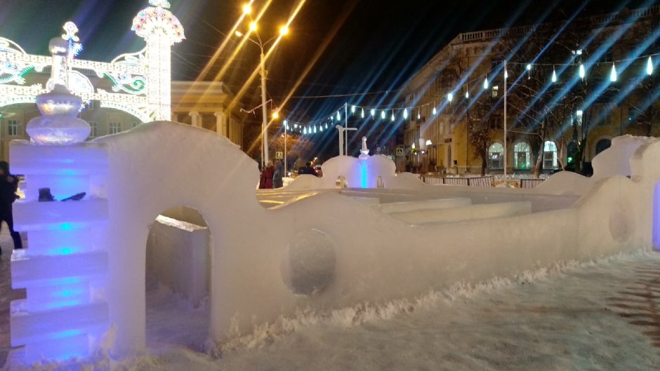 Ледяной городок Ижевск 2022