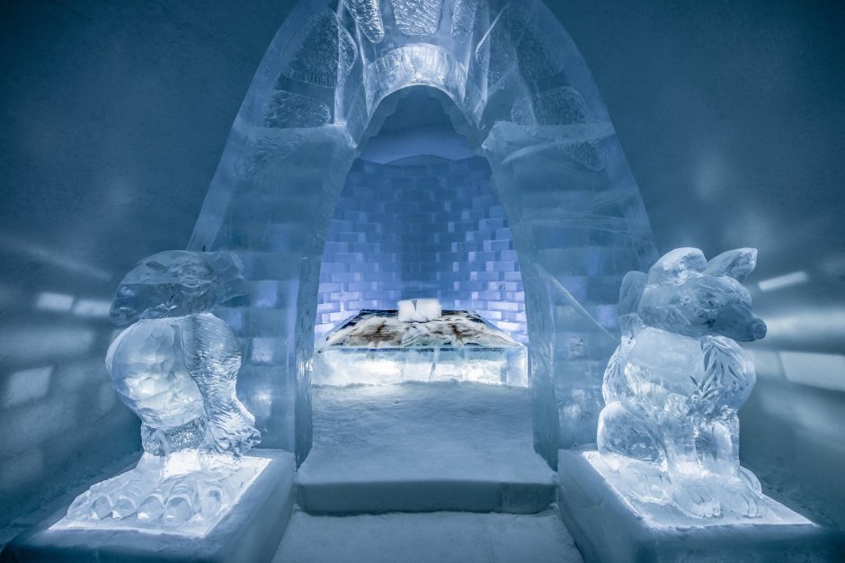 Ледяной отель, Юккасъярви, Швеция