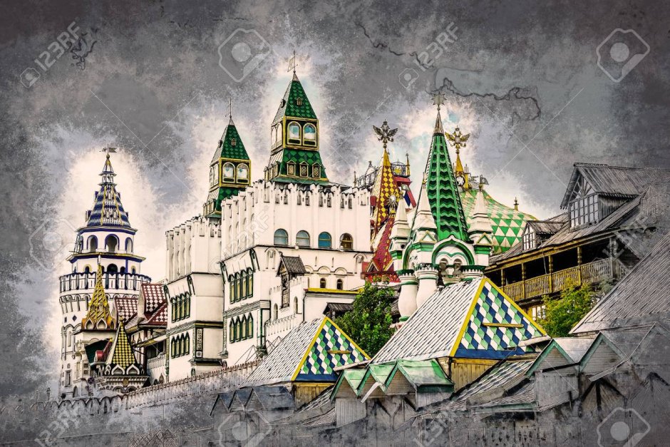 Измайловский Кремль вектор