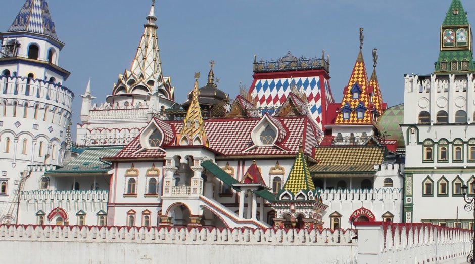 Деревянный дворец Кремль Измайлово