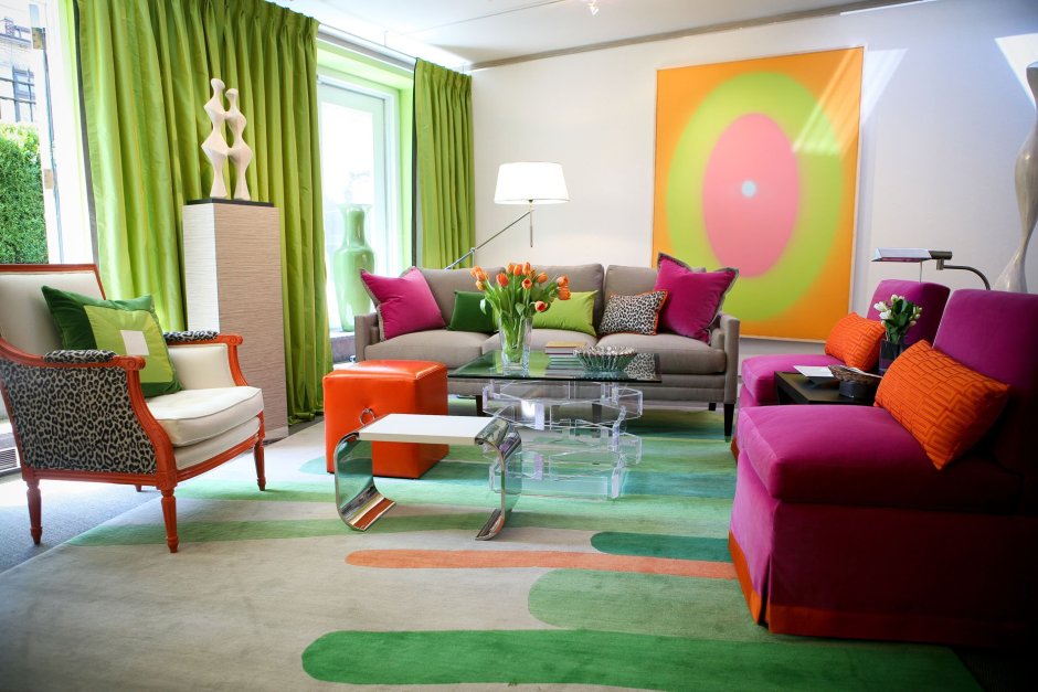 Цветовая палитра для интерьера гостиной