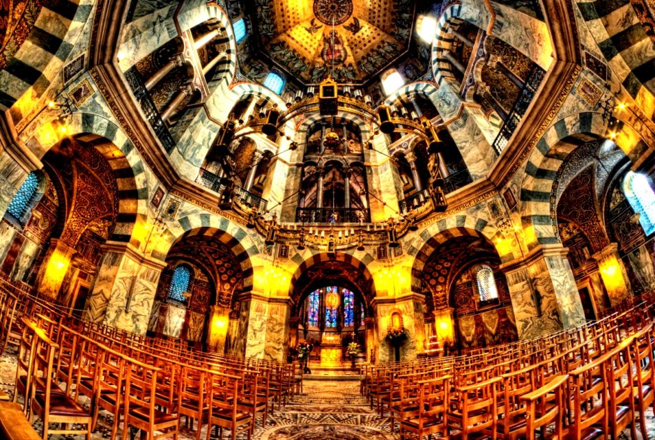 Ахенский собор капелла Карла Великого