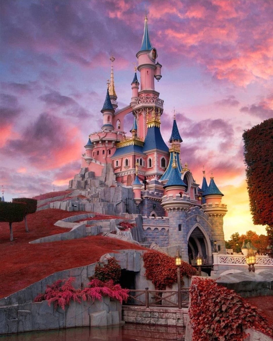 Замок Золушки Диснейленд Париж