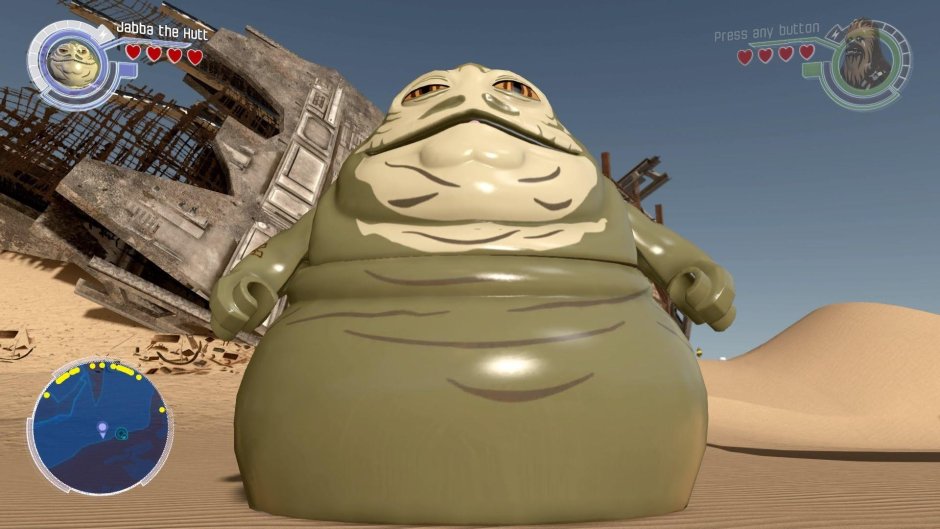 LEGO Star Wars дворец Джаббы 9516