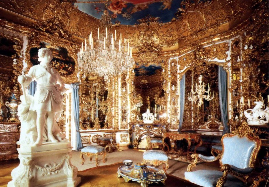 Шенбрунн дворец Мария-Терезия спальня