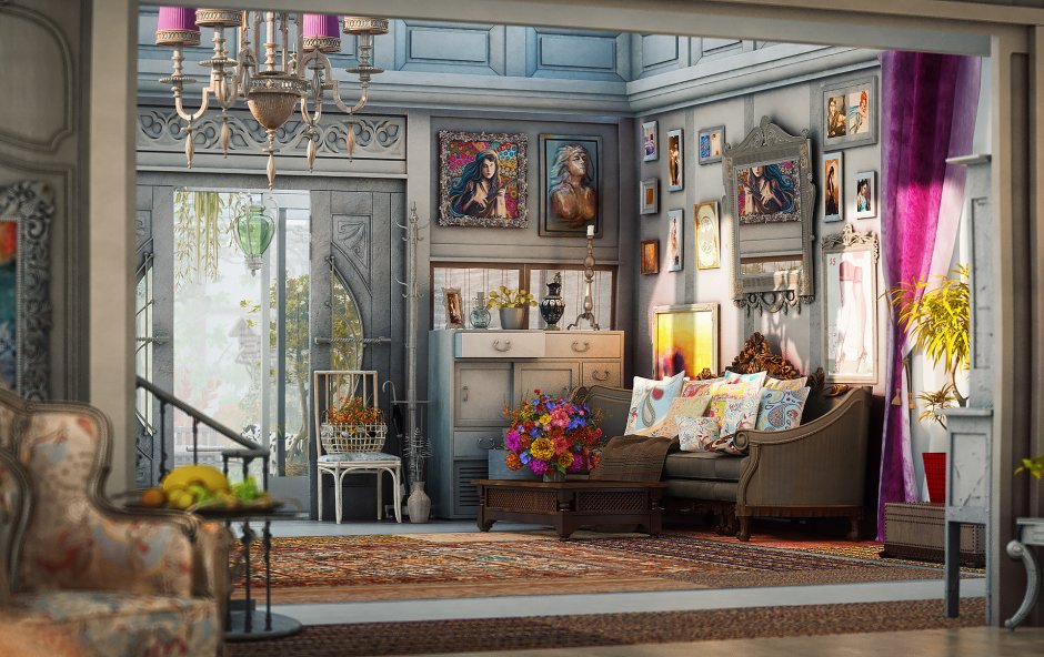Bohemian & Eclectic Art Painting