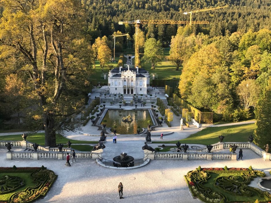Бавария Линдерхоф парк