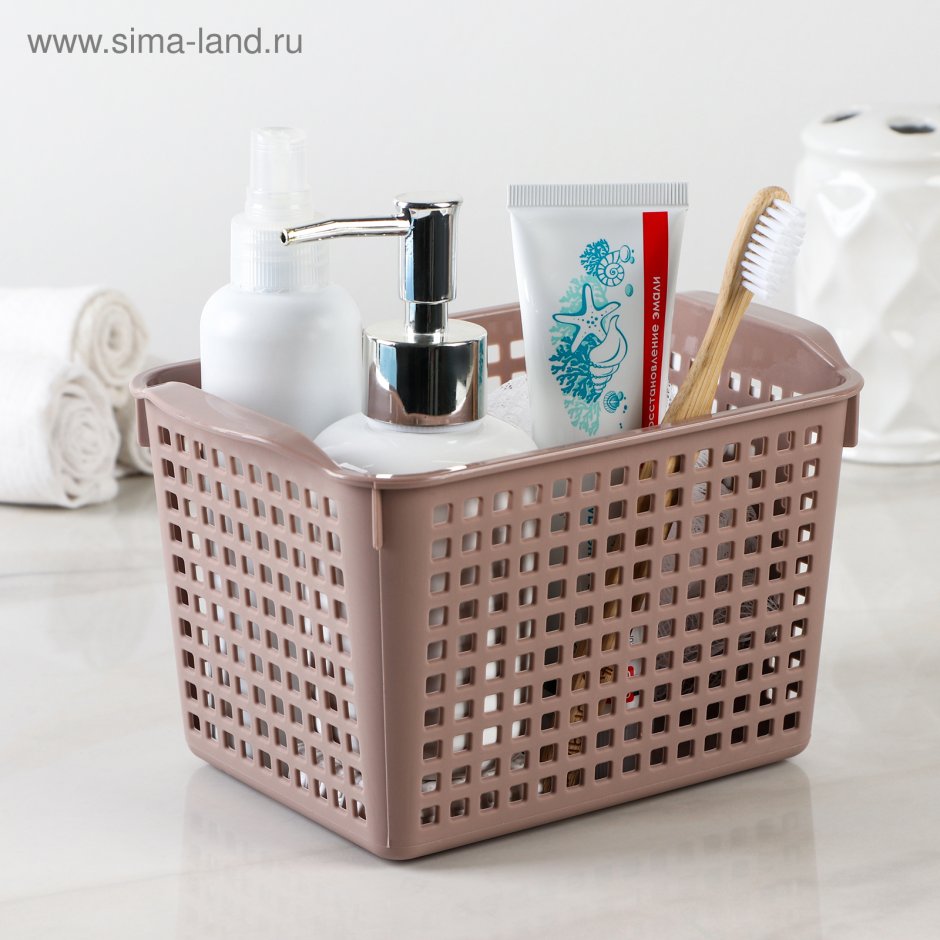 Корзинка лофт Violet белый, 2л 641006