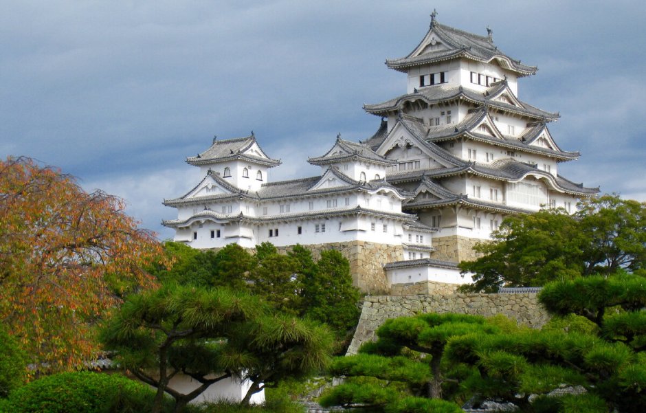 Замок белой Цапли в Осаке