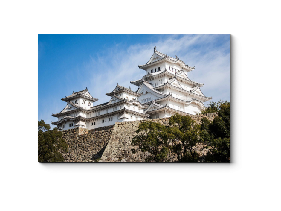 Храм белой цапля Япония
