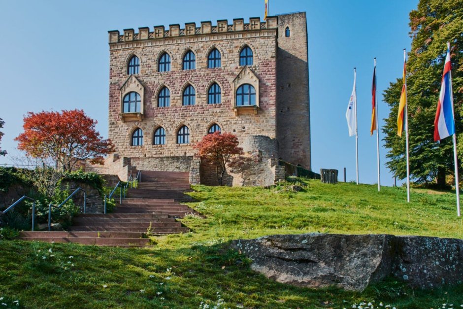 Хамбахский замок Рейнланд-Пфальц