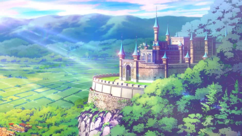 Castle in the Mountains North Art