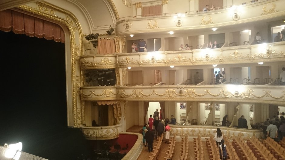 Театр Товстоногова Санкт-Петербург зал