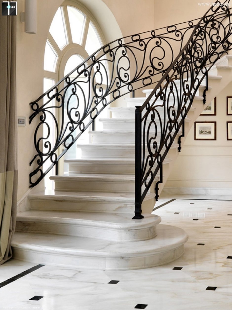 Grey Granite Stairs