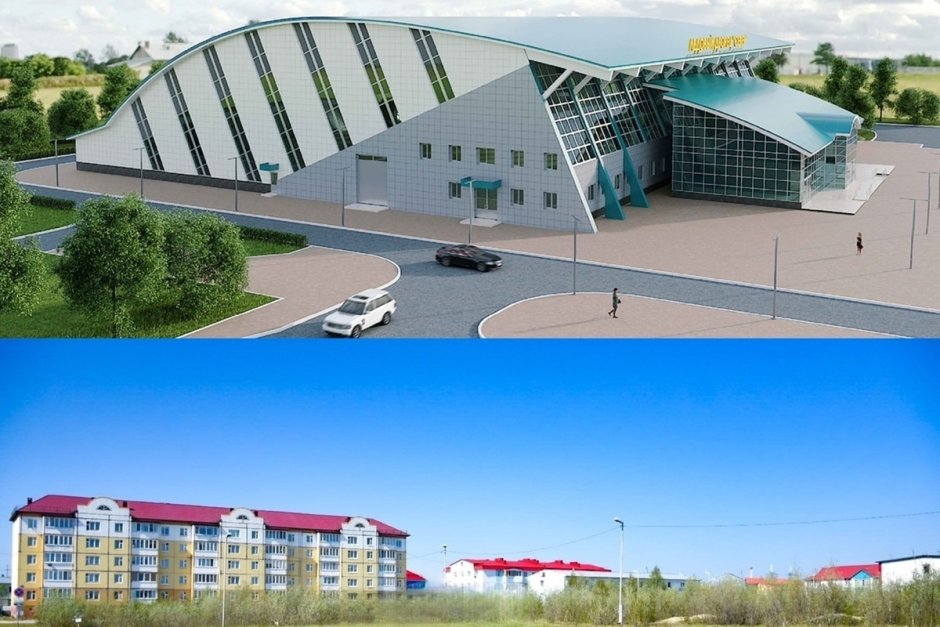 Новый Ледовый дворец в Ямал