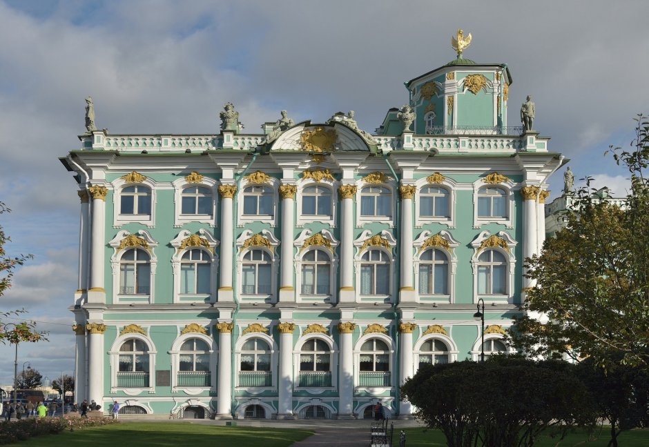 Зимний дворец Петра 1 в Санкт-Петербурге