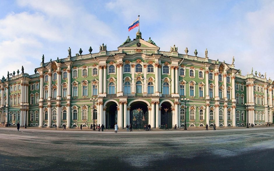 Зимний дворец Растрелли фасады