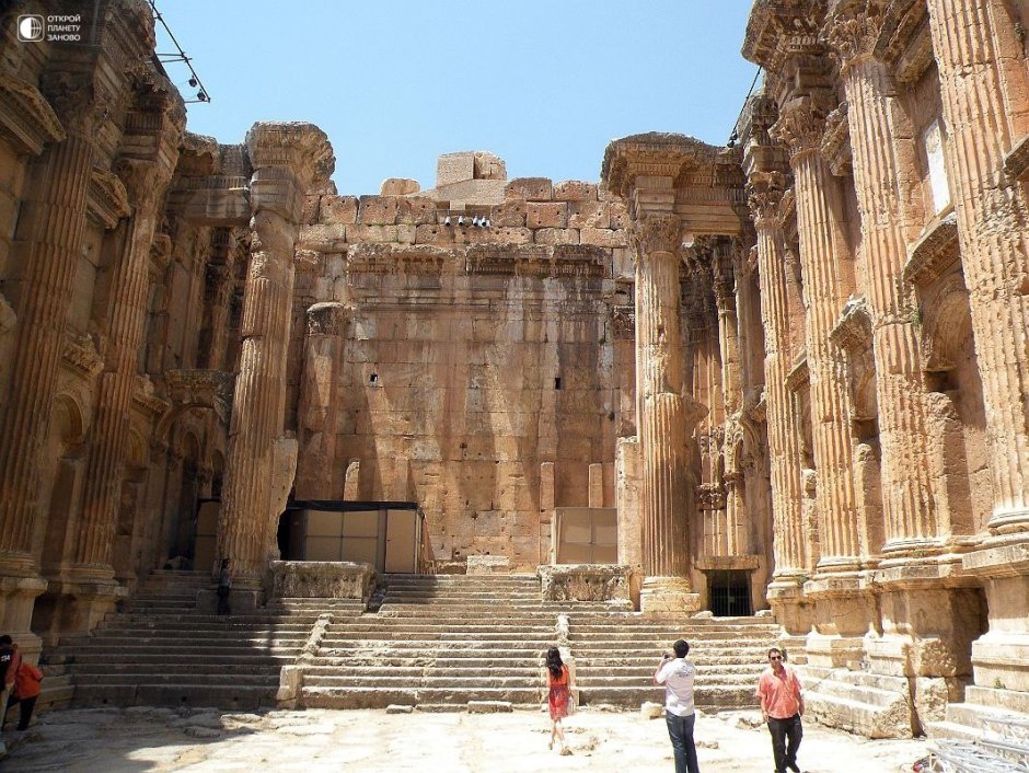 Ливан храм Баальбек