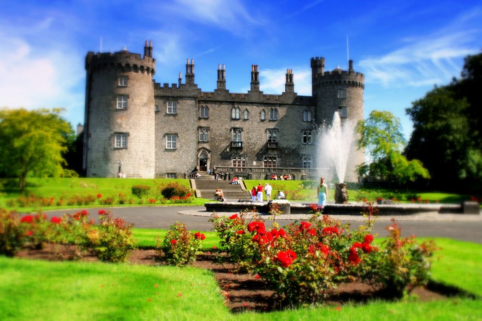 Kilkenny Castle в Ирландии