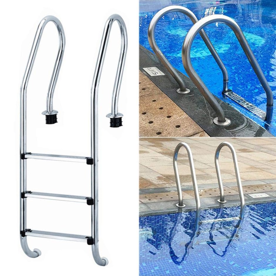 Лестницы для бассейна Stainless Steel Ladder