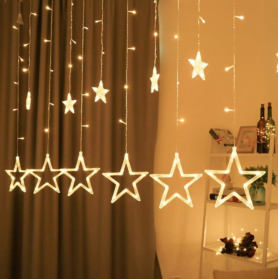 Гирлянда Curtain Light 3 m 10 Hanging
