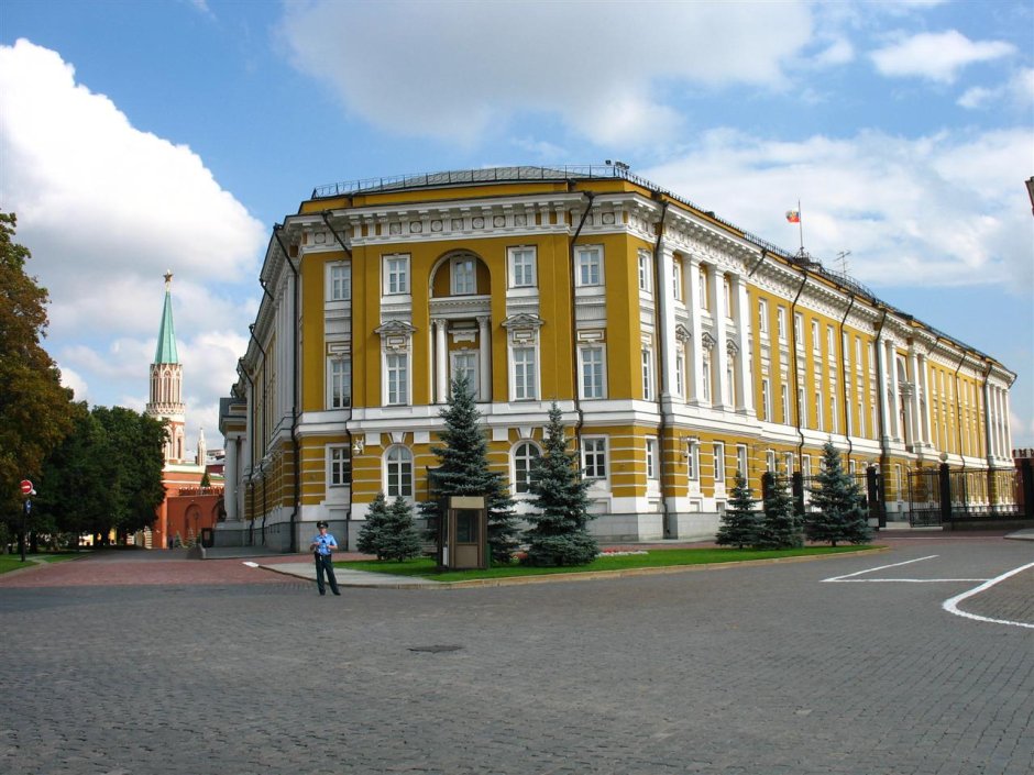 Сенатский дворец Московского Кремля в 1930 году