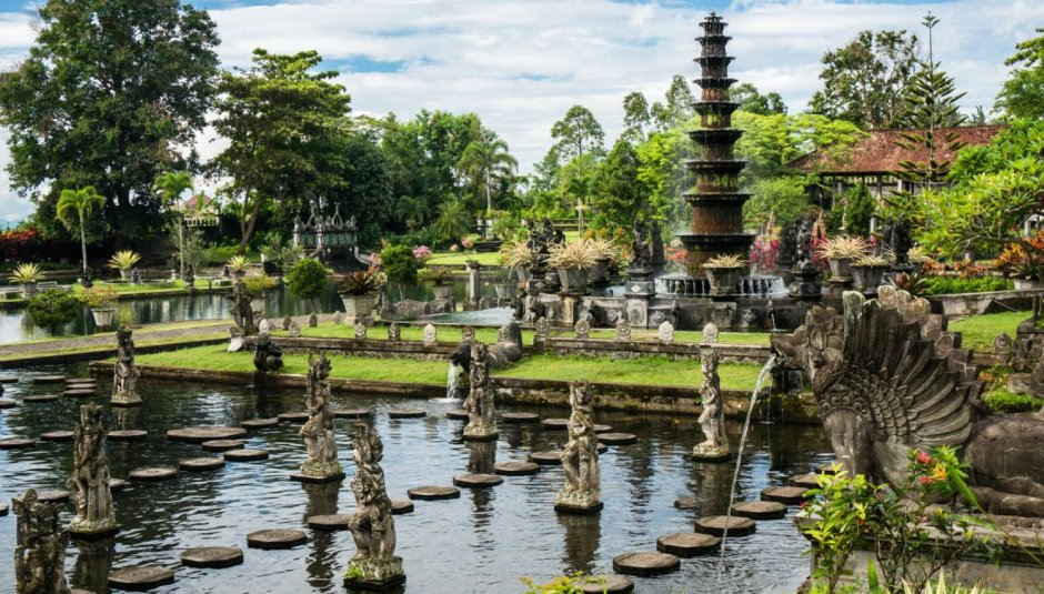 Индонезия дворцы Тирта Ганга