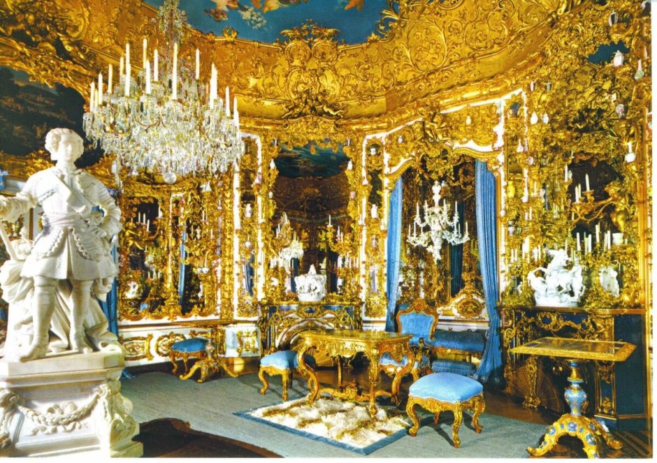 Замок Линдерхоф интерьеры