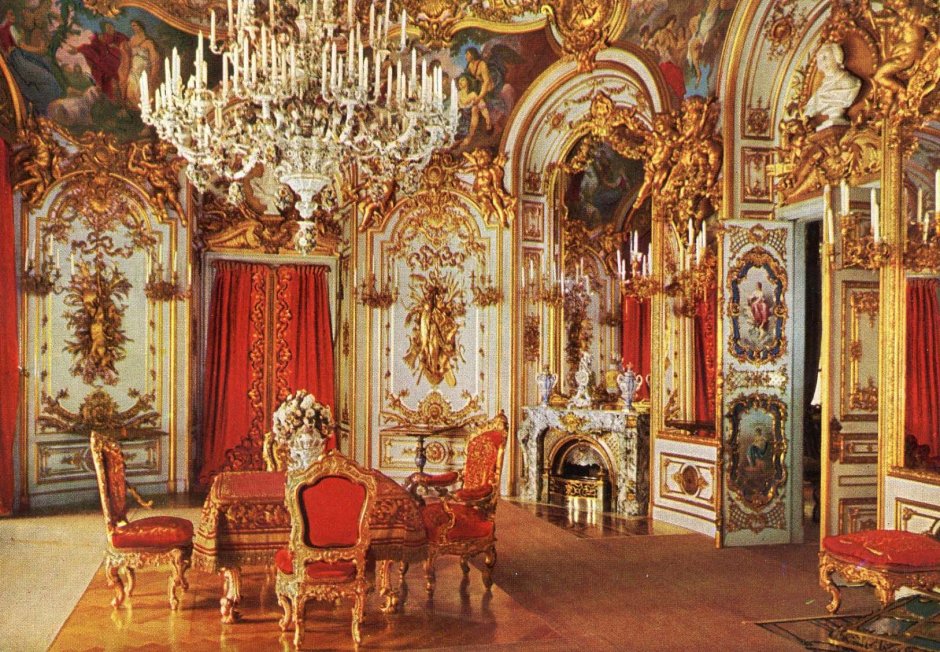 Замок Линдерхоф интерьеры