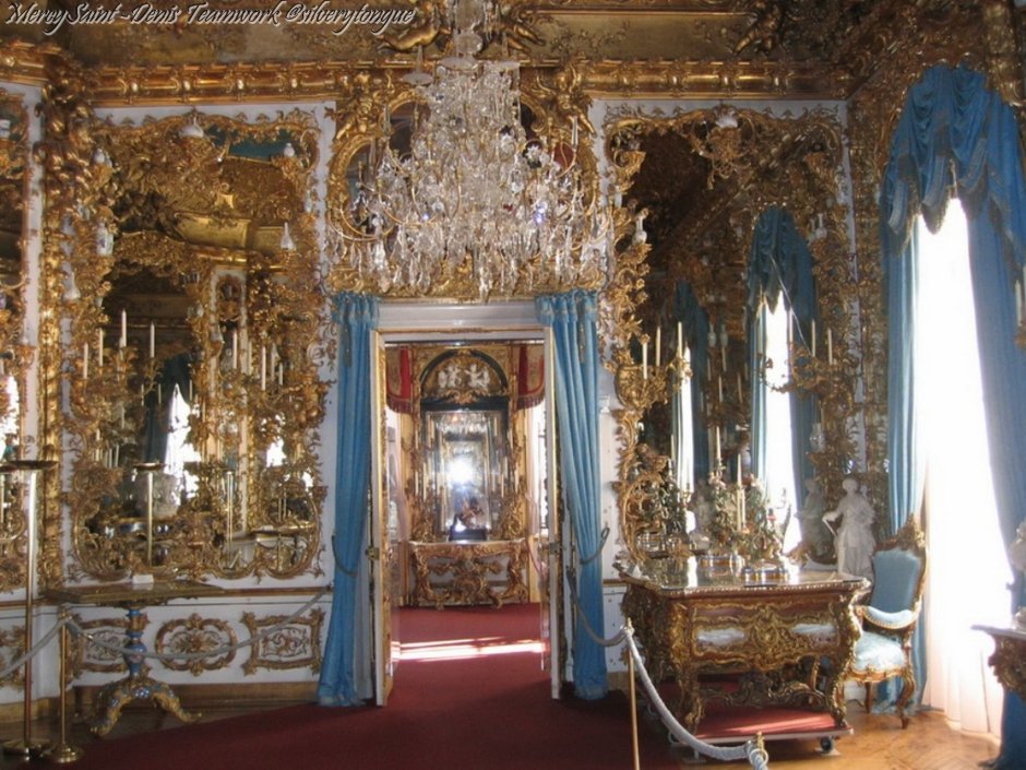 Замок Линдерхоф интерьеры