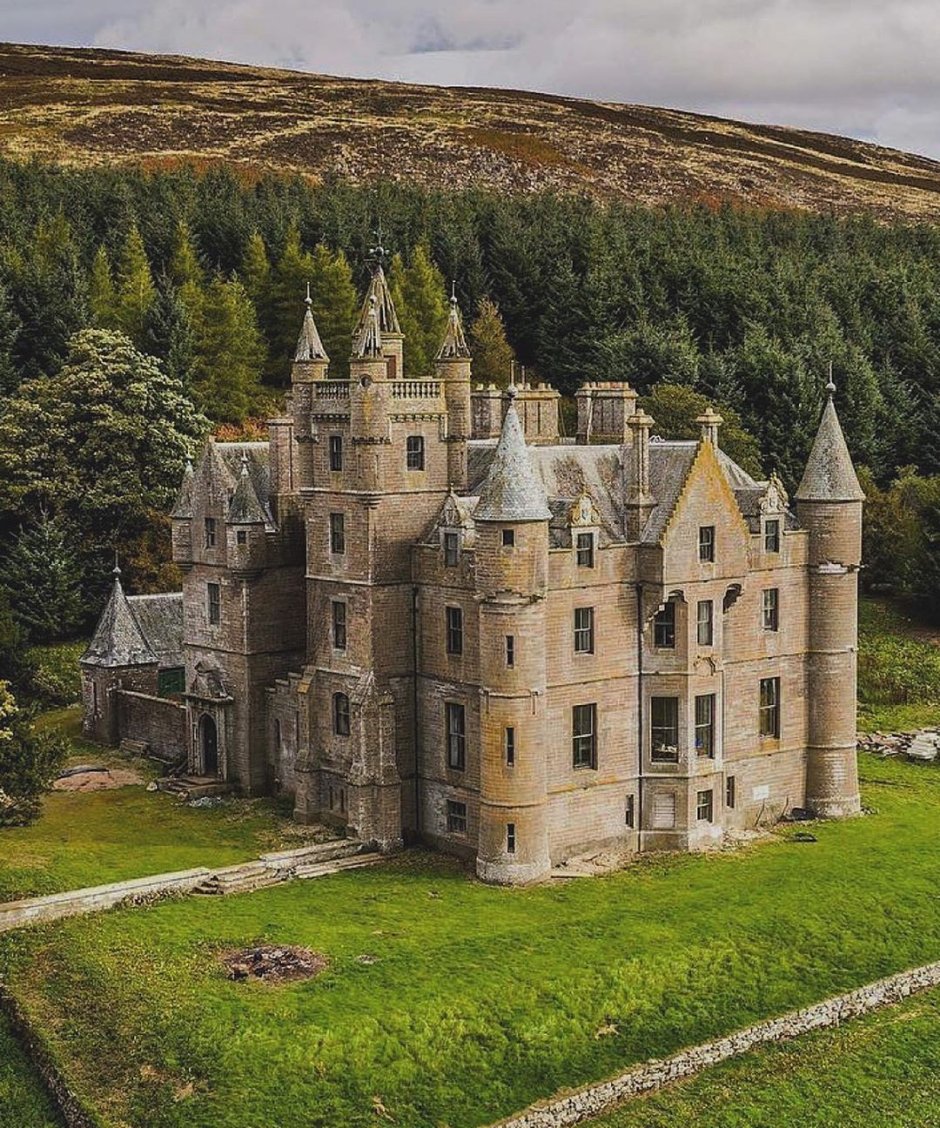 Замок Лейнстоун._Шотландия_