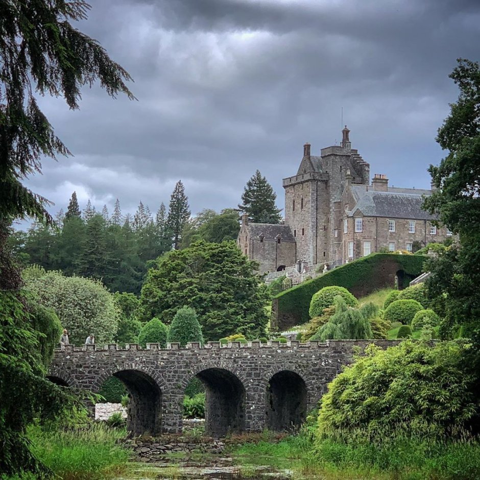 Замок Данвеган Шотландия