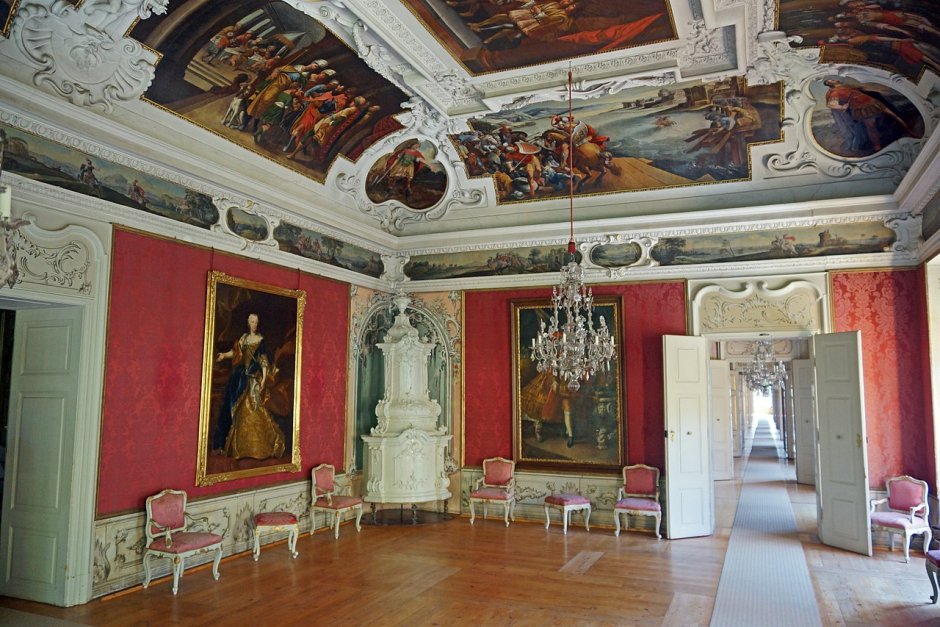 Дворец Эггенберг Австрия убранство
