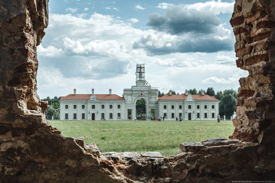 Ружанский дворец замки Белоруссии