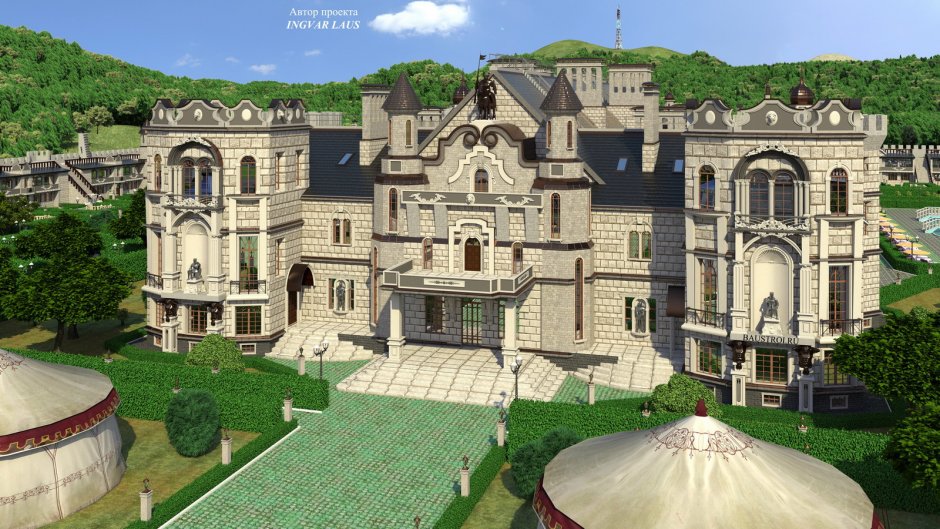 Планы домов в замковом стиле