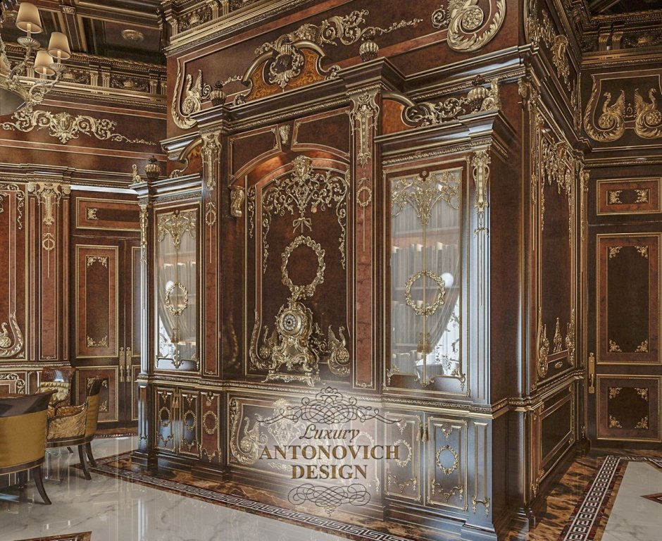 Королевский интерьер Luxury Antonovich Design