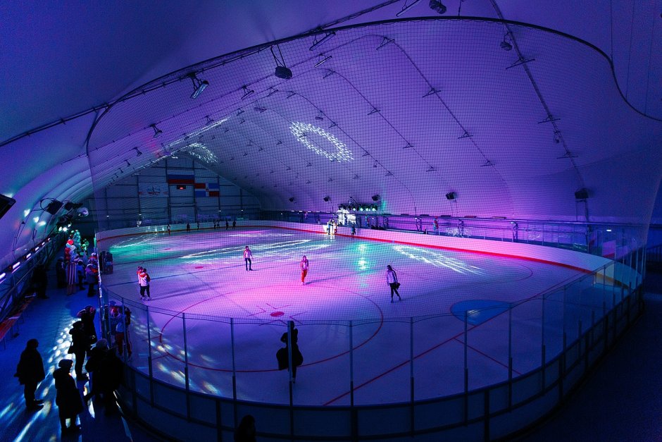 Хоккей площадка ледовая Арена