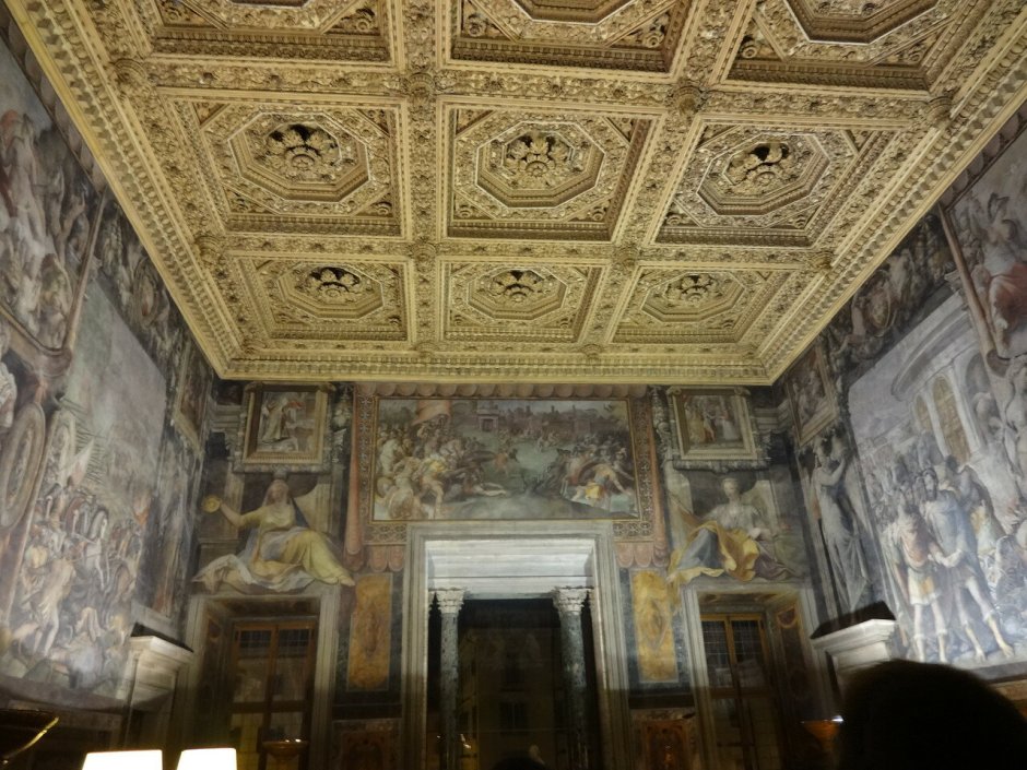 Палаццо Фарнезе Микеланджело внутри