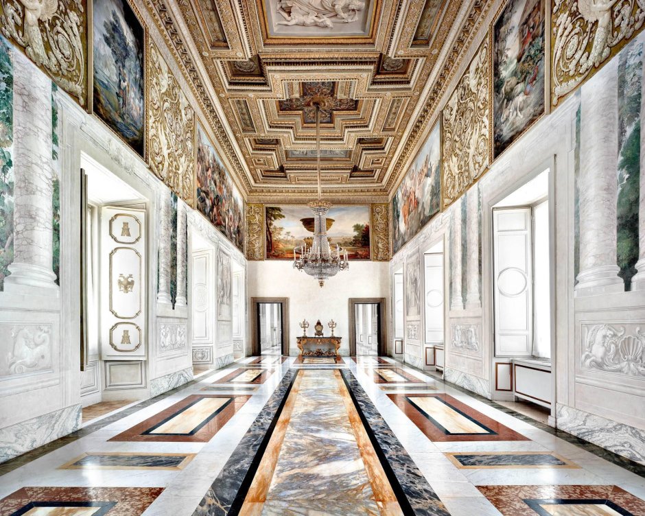 Квиринальский дворец в Риме интерьеры