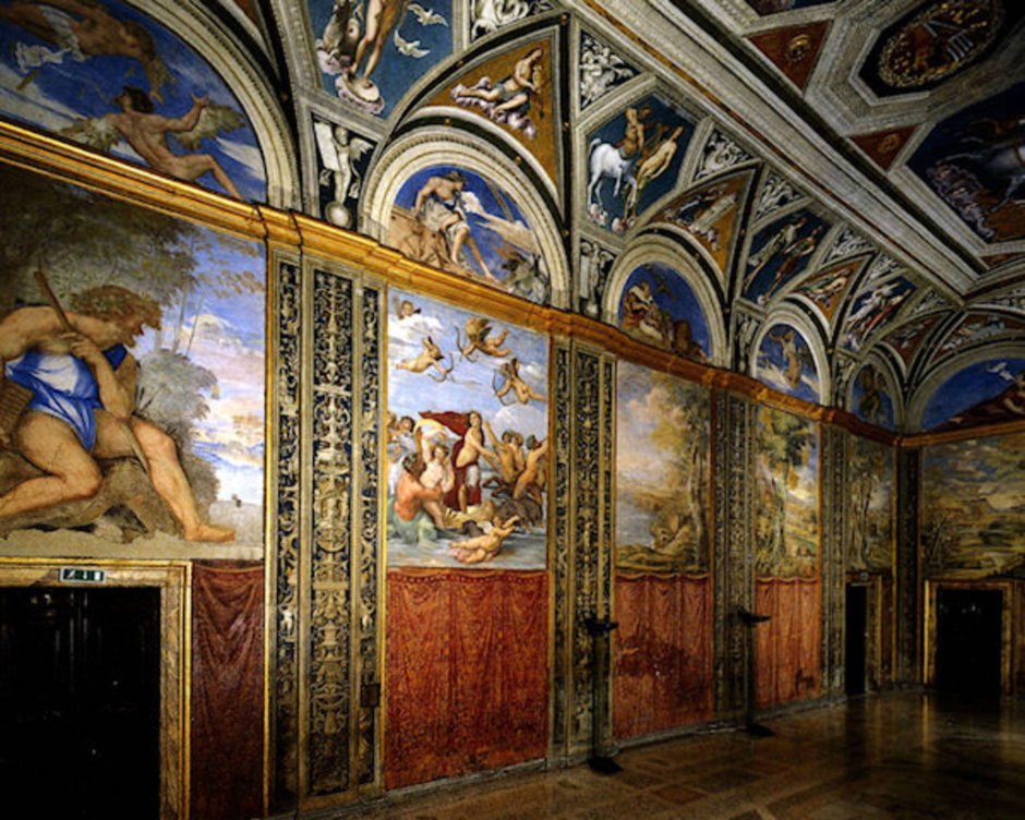 Большого зала палаццо лабиа в Венеции