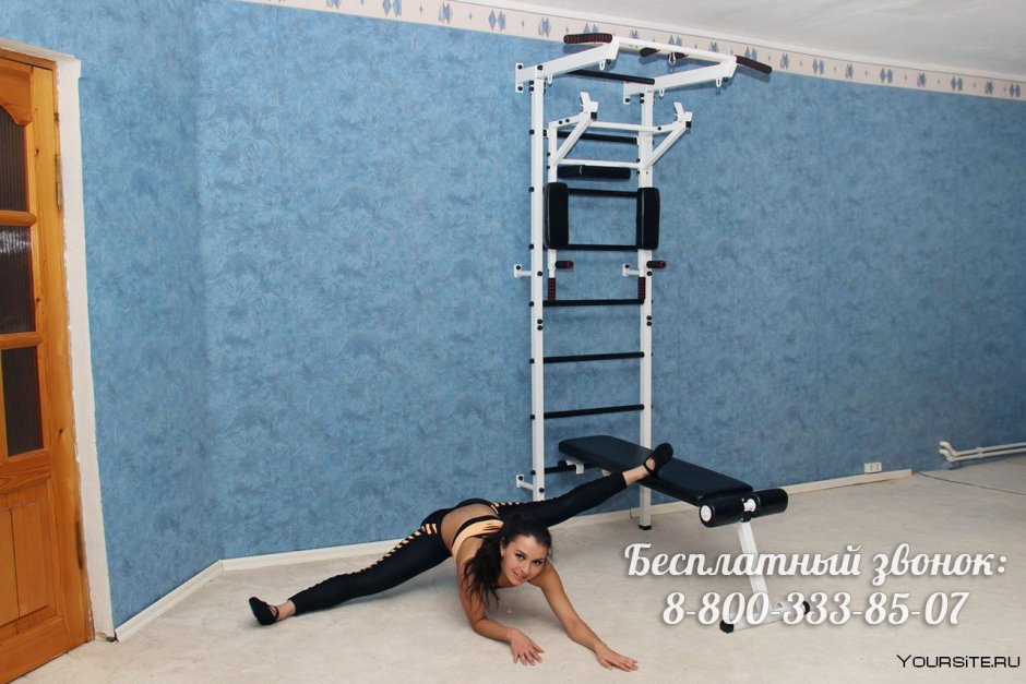 Подтягивание на гимнастической лестнице