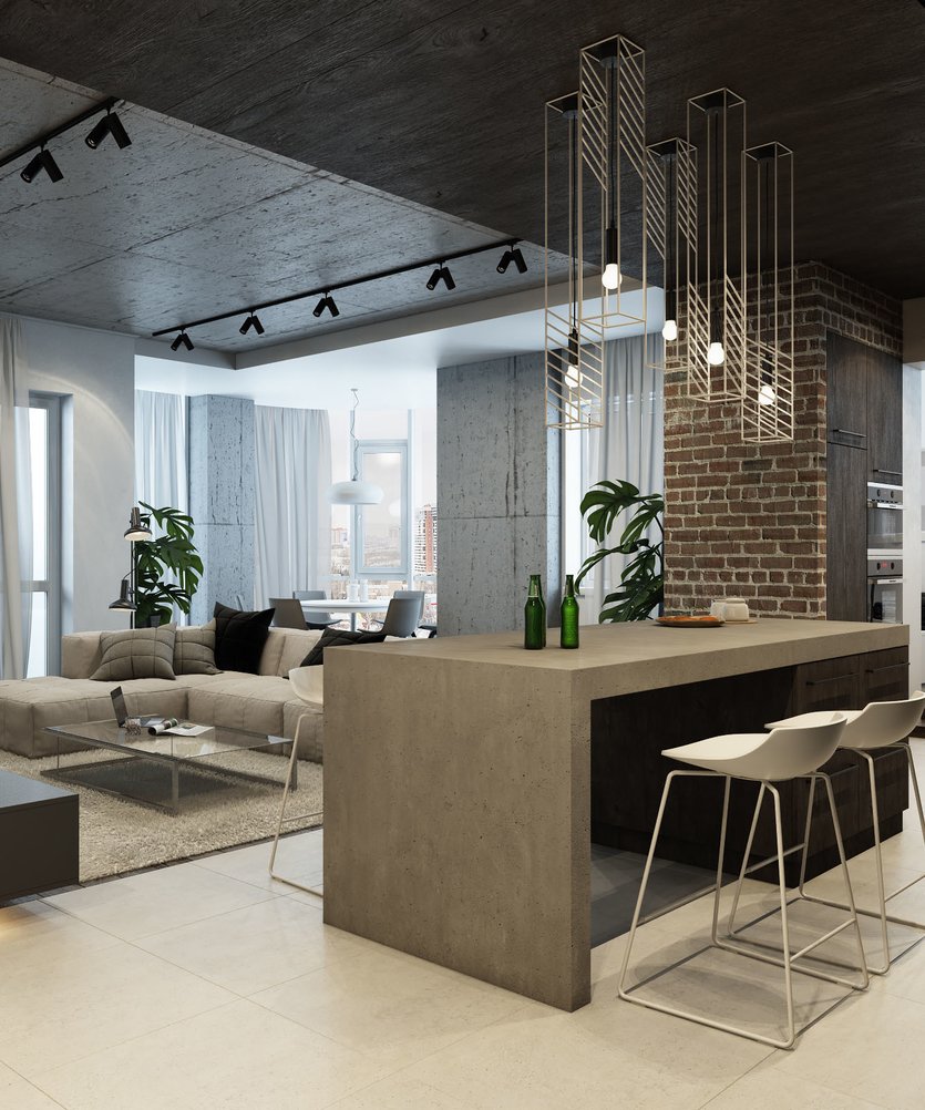 3ds Max визуализация интерьера