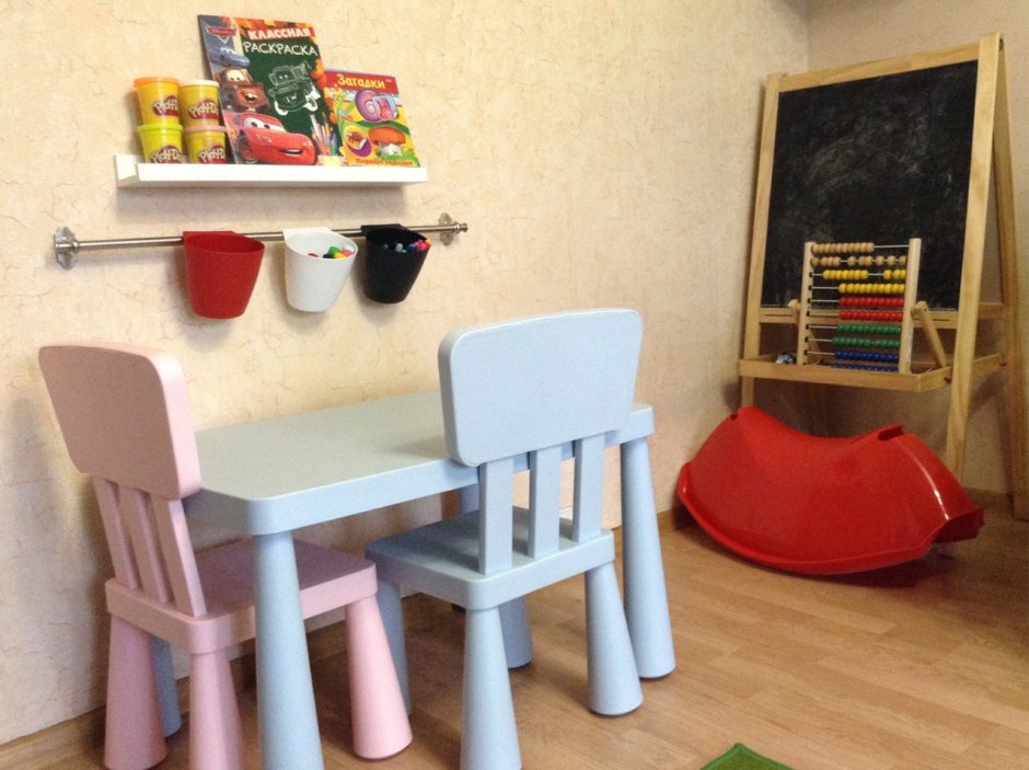 Набор детской мебели kidkraft Star, 26912_ke, стол + 2 стула + 4 ящика