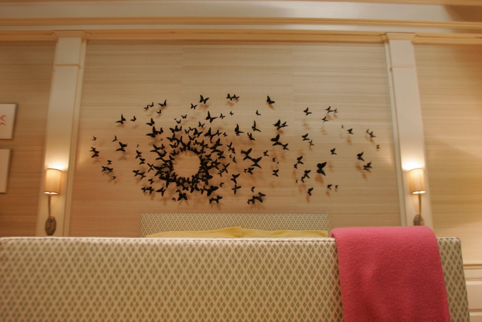 Комната Серены Ван дер Вудсен с бабочками