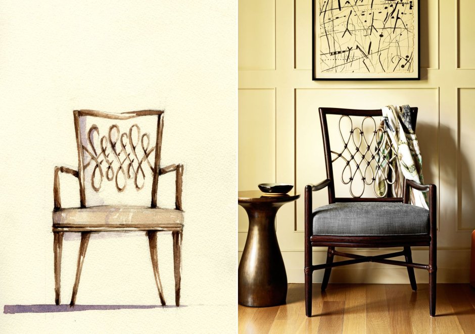 Стул Dining Chair Foucault Blue